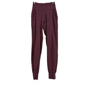 Lululemon Align Joggers Maroon Size 0 EUC 27" Inseam